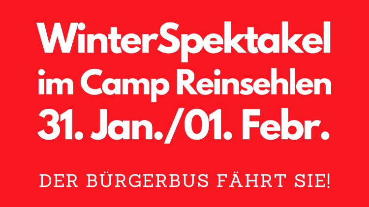 Mehr über den Artikel erfahren Bürgerbus fährt Sie zum WinterSpektakel